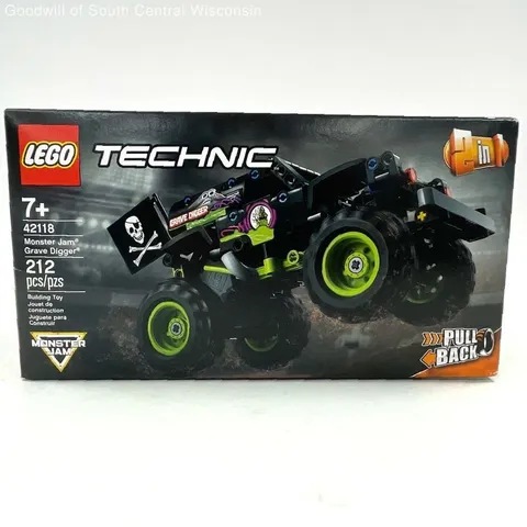 Sealed & Retired LEGO 42118 Monster Jam Grave Digger
