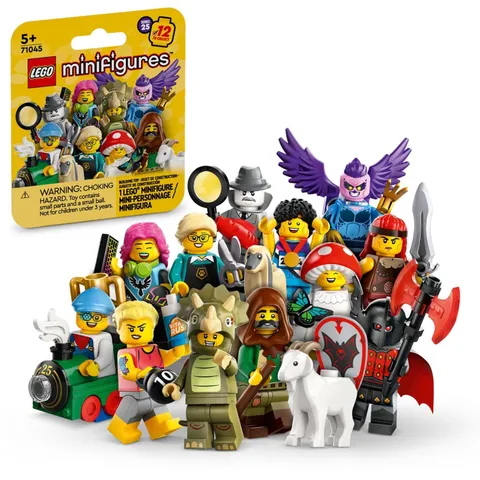 Lego 71045 Series 25 Collectible Minifigures Complete Set of 12 Opened To Verify