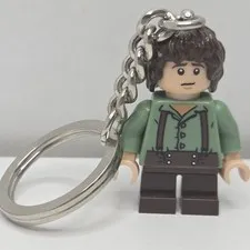 LEGO The Lord of The Rings Keychain with Minifigure - Frodo Baggins GUC
