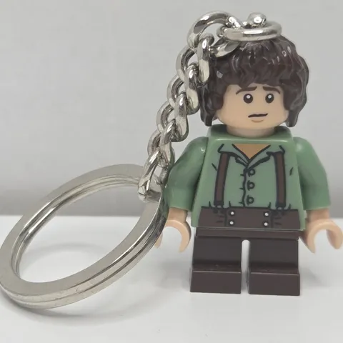 LEGO The Lord of The Rings Keychain with Minifigure - Frodo Baggins GUC