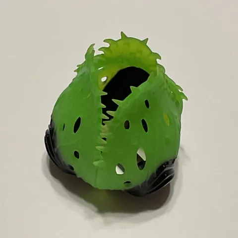 LEGO Hero Factory Creature Cocoon Petal Pod 15358pd001 Trans-Bright Green
