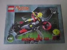 Lego Alpha Team Mission Deep Sea Building Instructions Instruction 4797