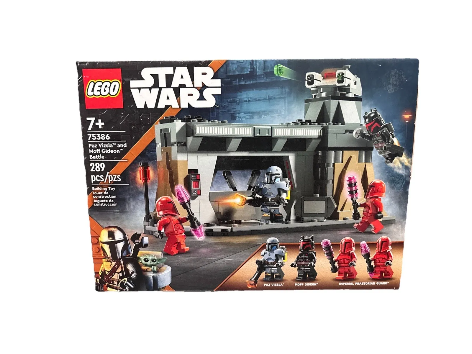 LEGO Paz Vizsla And Moff Gideon Battle Set #75386-1 NEW SEALED IN BOX