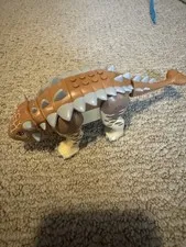 LEGO Jurassic World Ankylosaurus Figure Set 75941 Adult Fig Retired 2020 ~ 7.25”