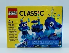 LEGO Creative Blue Bricks LEGO Classic  11006 Building Set Damaged