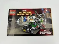 Lego Marvel Super Heroes 76015 Instructional Manual Only 2014