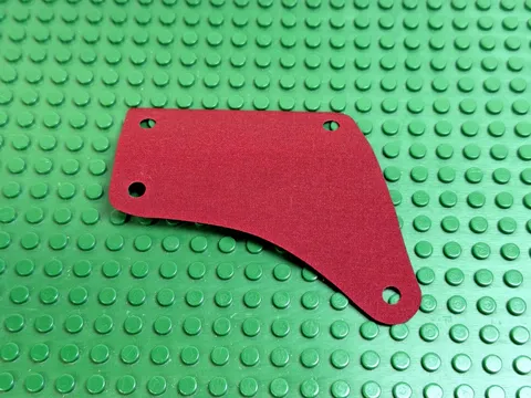LEGO Dark Red Cloth Sail Rectangle with One Extened Corner 4195 #96717 MINT!