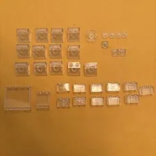 LEGO Lot Of VTG CLEAR Pieces (34)