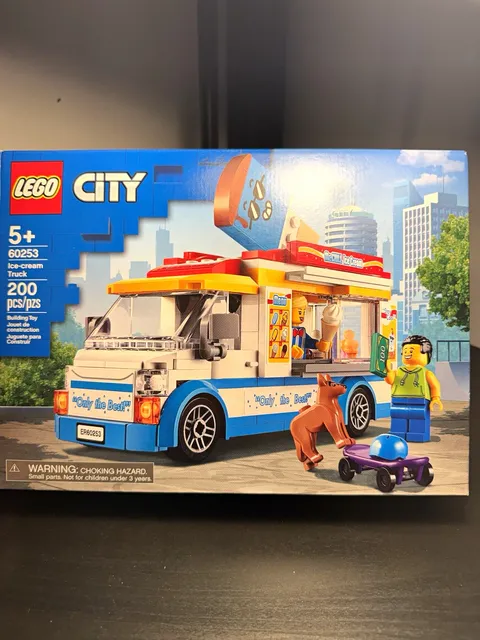 LEGO City 60253 Ice-cream Truck Basically new READ DESCRIPTION