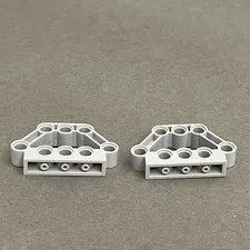Lego 32333 28840 Light Blue Gray Replacement Add-on Pieces Parts Lot of 2