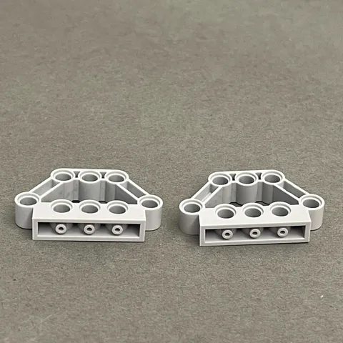 Lego 32333 28840 Light Blue Gray Replacement Add-on Pieces Parts Lot of 2