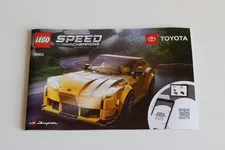 LEGO Speed Champions 76901 Toyota GR Supra *Complete w/Manual NO Box*