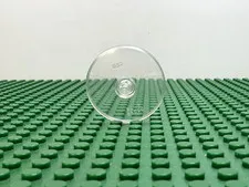 LEGO Trans-Clear Dish 4 x 4 Inverted Radar Solid Stud Star Wars 7139 4478 #30065