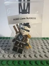 LEGO NINJAGO Zane Robo Minifigure NJO0233 Rebooted 2014 Polybag