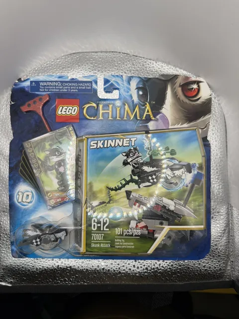 LEGO Legends of Chima Speedorz Skinnet 70107 Skunk Attack NEW SEALED