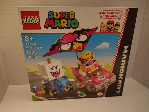 Lego Super Mario Kart Wario & King Boo 512 Pieces New