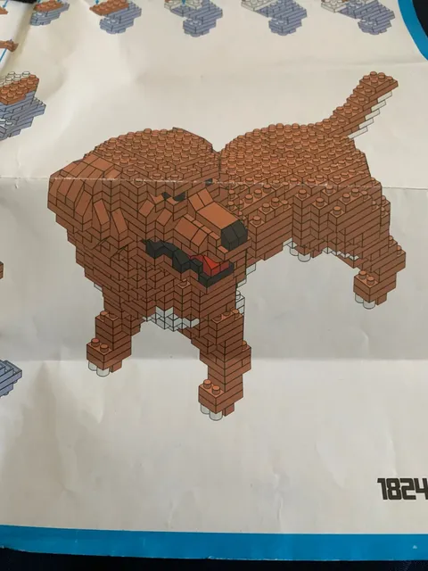 golden retriever lego set