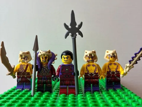 LEGO Ninjago Master Chen Clouse Anacondrai Army Minifigure Lot