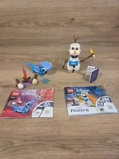 Olaf Lego set (41169) and Bruni The Salamander (43186) Set