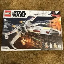 Lego Disney Star Wars: Luke Skywalker’s X-Wing Fighter 75301 BOX AND MANUEL ONLY
