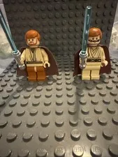 LEGO Star Wars Obi-Wan Kenobi Lot of 2 Minifigures sw0135 sw0409