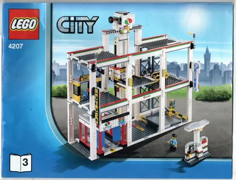 Lego ~  Instructions Manual Booklet Only ~ City 4207-3