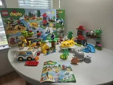 Lego duplo #10907 missing 2pcs -  6265055, 6273387 as is