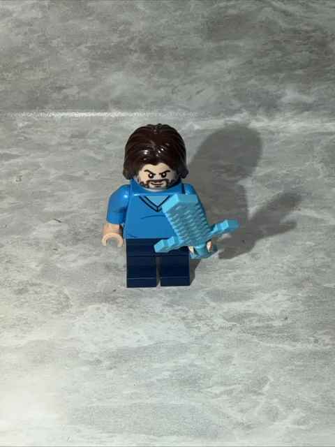 Lego Minecraft Movie Steve (Jack Black) Minifigure 21272 21273
