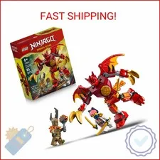 LEGO NINJAGO Kai’s Dragon Mech Battle Pack Building Toy for Boys, Girls, & Kids,