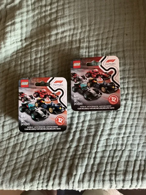 Lego Formula 1 Series Cars & Mini-figures LOTX2 - 29 Pcs - New Sealed