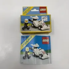 Vintage 1985 LEGO 6604 Formula-1 Racer EMPTY BOX & INSTRUCTIONS ONLY Legoland