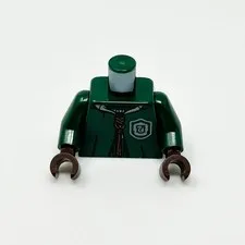 LEGO Minifigure Torso Robe Sweater Dark Green Slytherin Crest 973pb3314c01