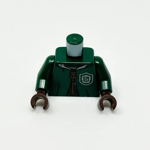LEGO Minifigure Torso Robe Sweater Dark Green Slytherin Crest 973pb3314c01