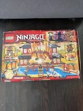 LEGO NINJAGO 2507 Fire Temple Masters of Spinjitzu 1174pc Box