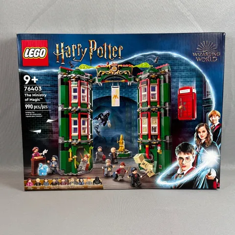 Lego #76403 The Ministry of Magic Harry Potter Retired Brand New Factory Sealed
