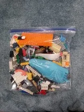 LEGO Bulk Lot 1+ Pound Mixed Bricks Parts Pieces Minifigure Accessories Random