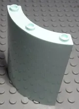 Lego Wall Round 4x4x6 Aqua