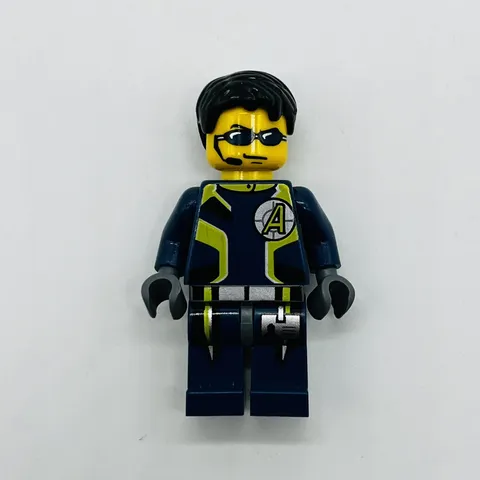 Lego Minifigure Agent Chase - Dual Sided Head agt001 Agents