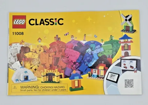 Lego ~  Instructions Manual Booklet Only ~ Classic 11008 Bricks and Houses 2020