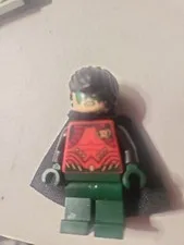 LEGO Robin Dark Green Legs Minifigure Super Heroes The Batboat Harbor 76034