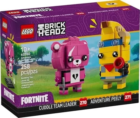 LEGO Brickheadz Adventure Peely & Cuddle Team Leader 40760 Sealed