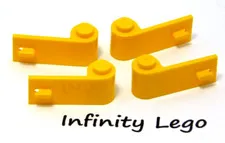 LEGO Yellow Car Vehicle Left & Right Door 1x3x1 (3821 3822) - 2 Pair