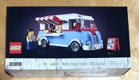 LEGO 40681 Retro Food Truck GWP 310pcs NEW Sealed Icons Limited Display Set