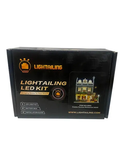 LIGHTAILING LED Light Set LEGO 10243 Parisian Restaurant Model Building Lighting