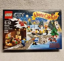 LEGO City 60024 Advent Calendar Empty Box Only
