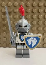 LEGO Horse Knight Champion Minifigure (cas590) - Castle - Brand New