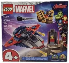 LEGO Marvel Captain America vs Thanos Kids Toy Set 76319 Brand New Sealed