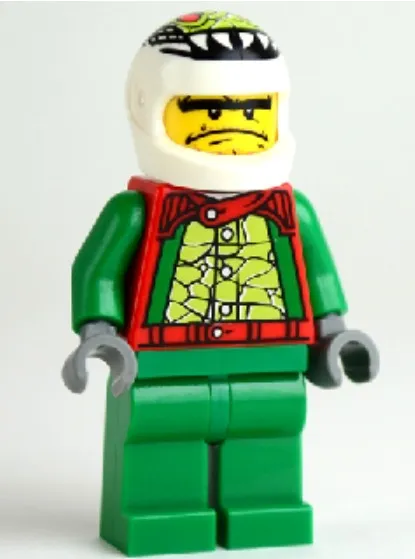 LEGO Racers Minifigure Nitro Nick rac050 9095