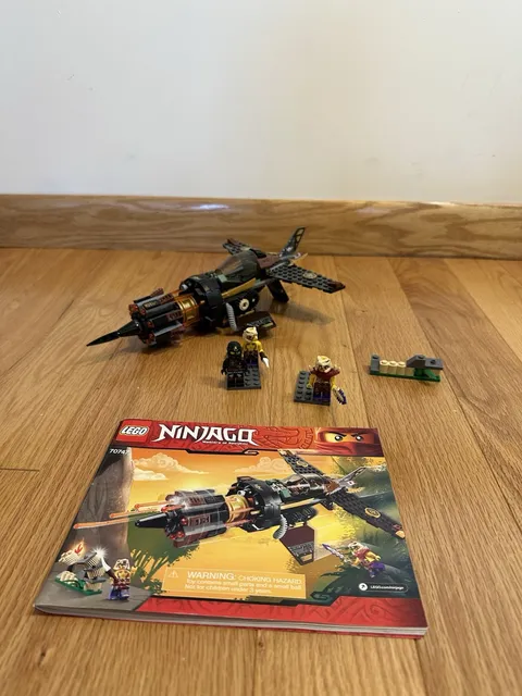Lego NINJAGO: Boulder Blaster (70747) - Mostly Complete With Instructions