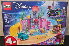 LEGO Disney Ariel's Crystal Cavern 43254 Ariel Ursula Learn to Build 141pcs 4+